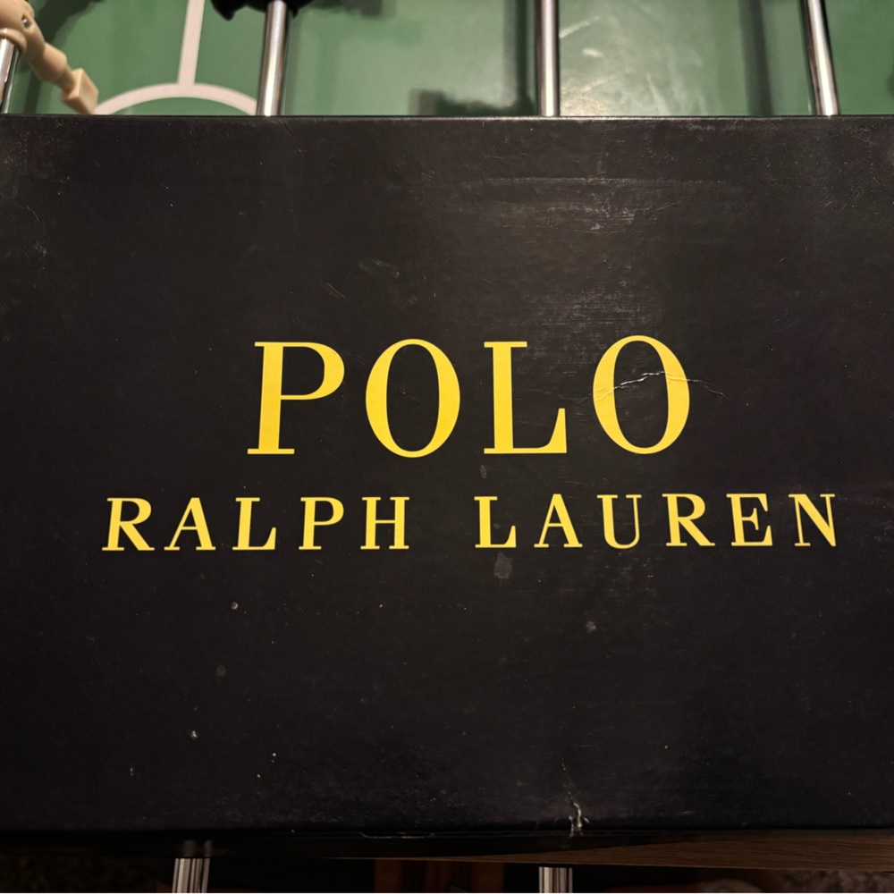 Ralph Lauren Black Box with Yellow Accents